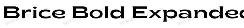 Brice Bold Expanded字体转换 Brice Bold Expanded字体转换